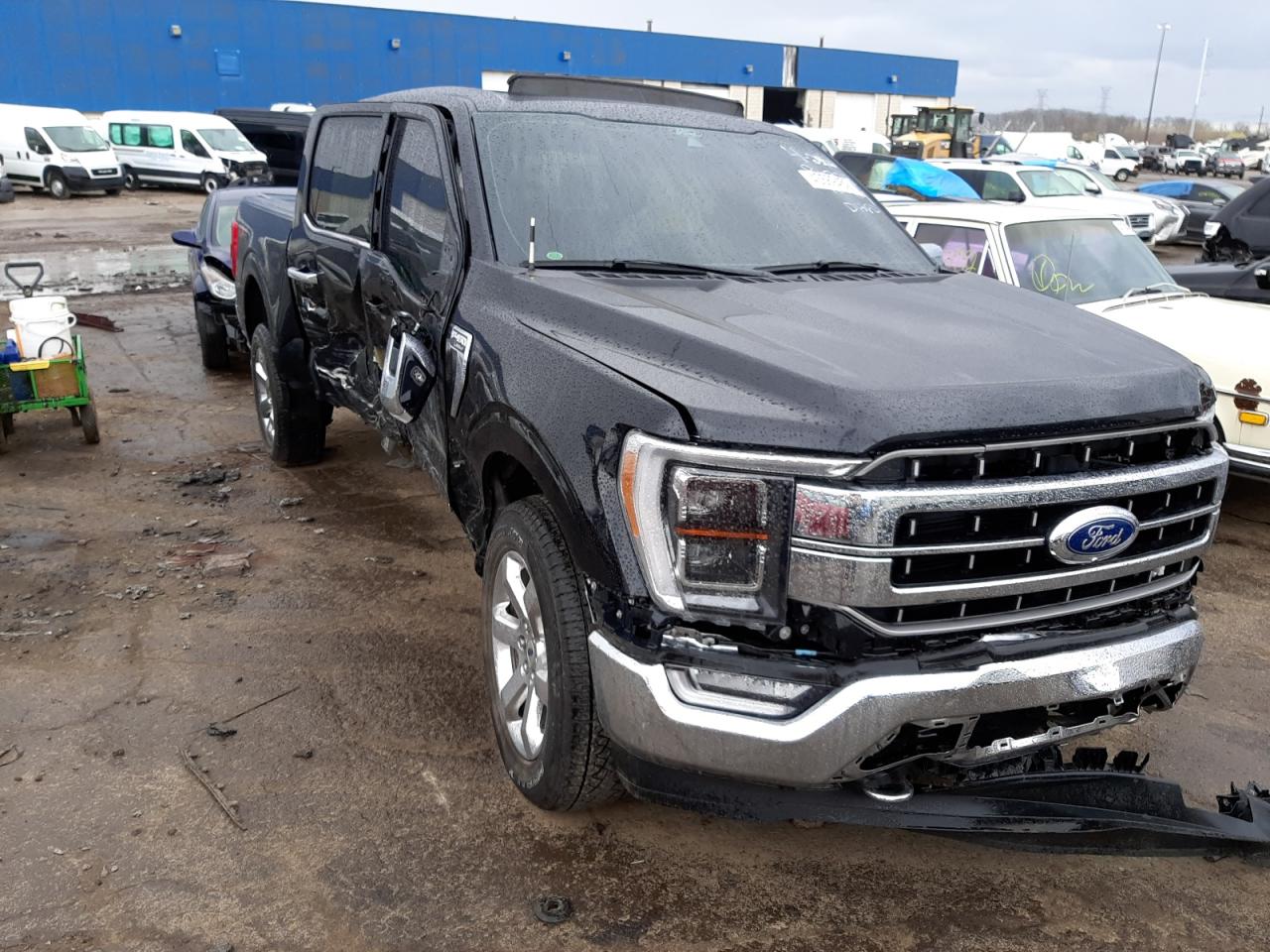 FORD F150 SUPER 2021 with VIN 1FTFW1ED1MFB08124 - Photo from auction