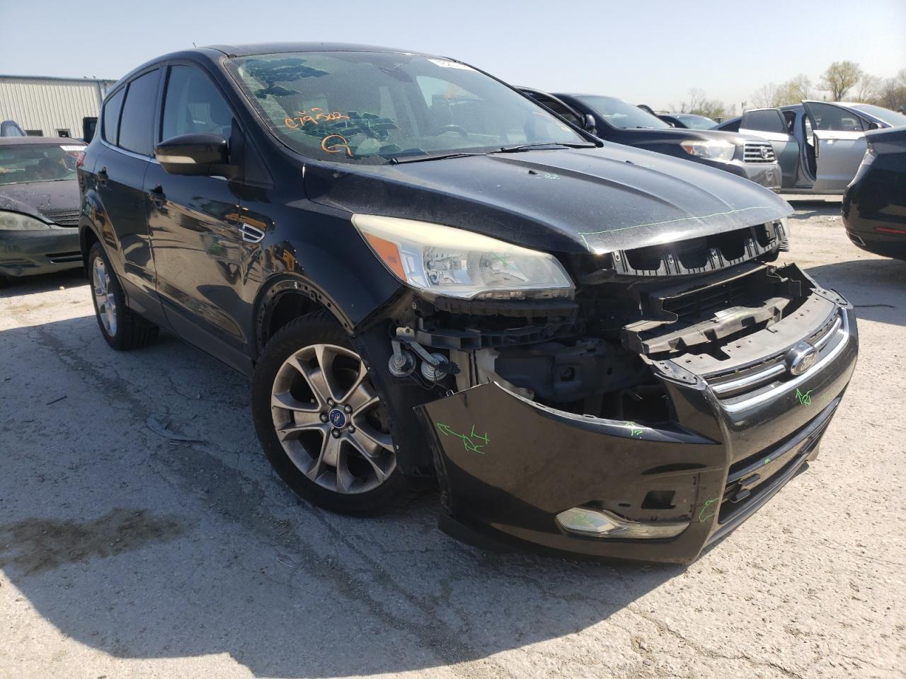 FORD ESCAPE SEL 2013 with VIN 1FMCU0HX6DUC79502 - Photo from auction