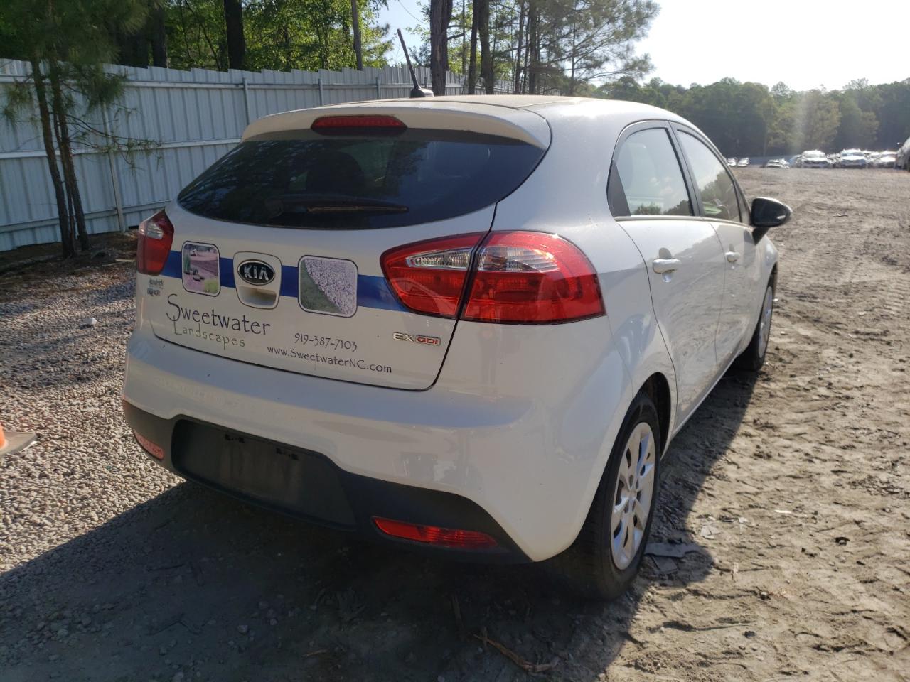 Photo 4 from auction – 2012 KIA RIO EX with VIN KNADN5A37C6031141