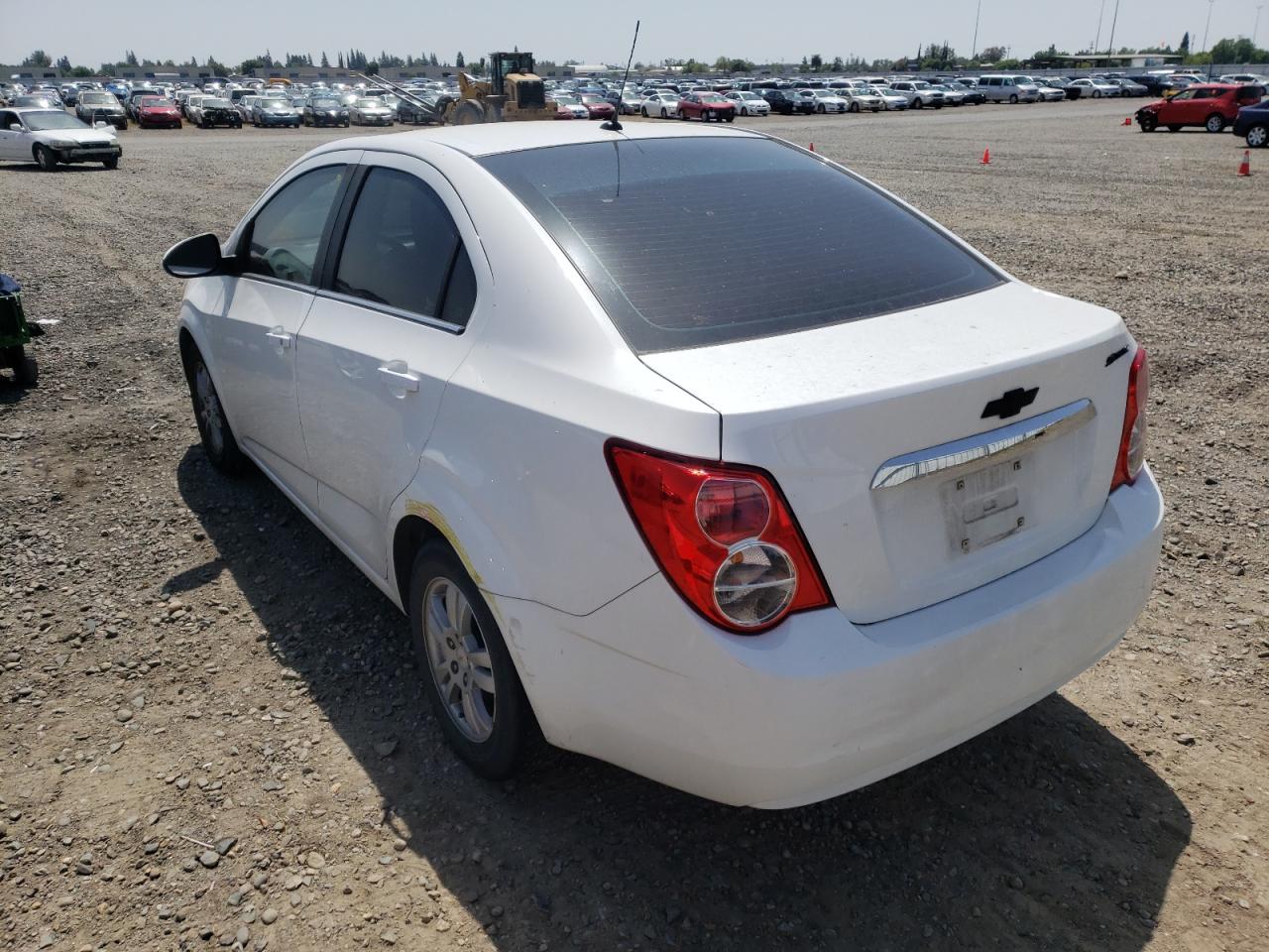 Photo 3 from auction – 2012 CHEVROLET SONIC LT with VIN 1G1JC5SH1C4110945