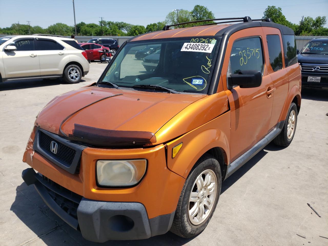 Zdjęcie 2 z aukcji – 2006 HONDA ELEMENT EX z VIN 5J6YH18756L007630