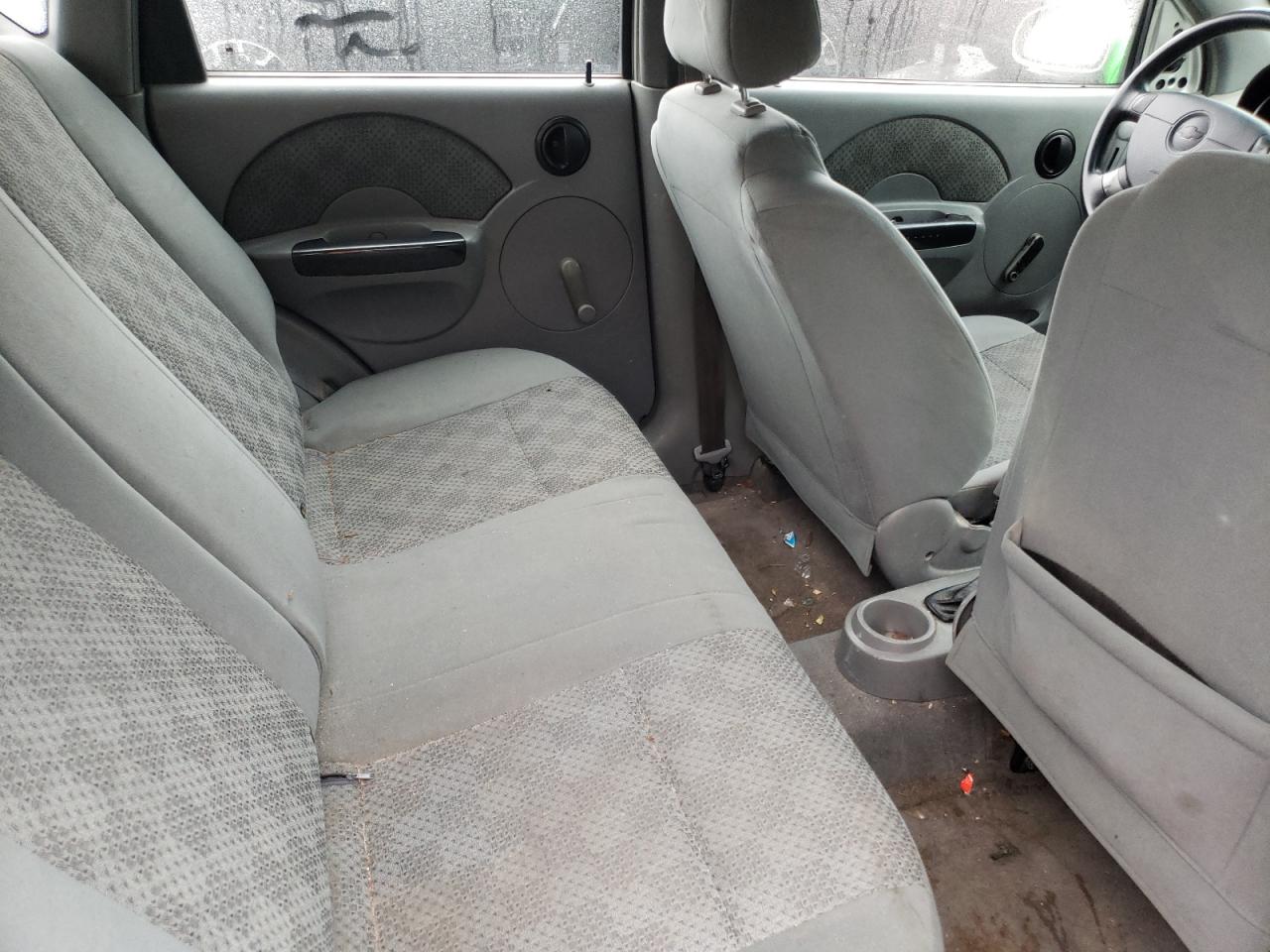 Photo 6 from auction – 2005 CHEVROLET AVEO BASE with VIN KL1TD62685B401367