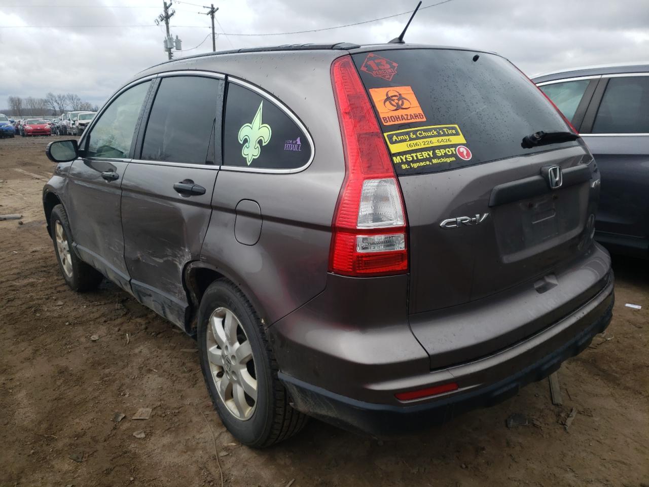 Photo 3 from auction – 2011 HONDA CR-V SE with VIN 5J6RE4H41BL042065