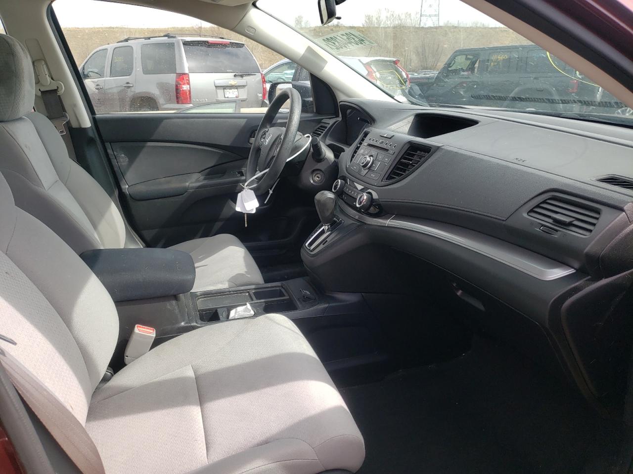 Photo 5 from auction – 2015 HONDA CR-V LX with VIN 2HKRM4H3XFH613482