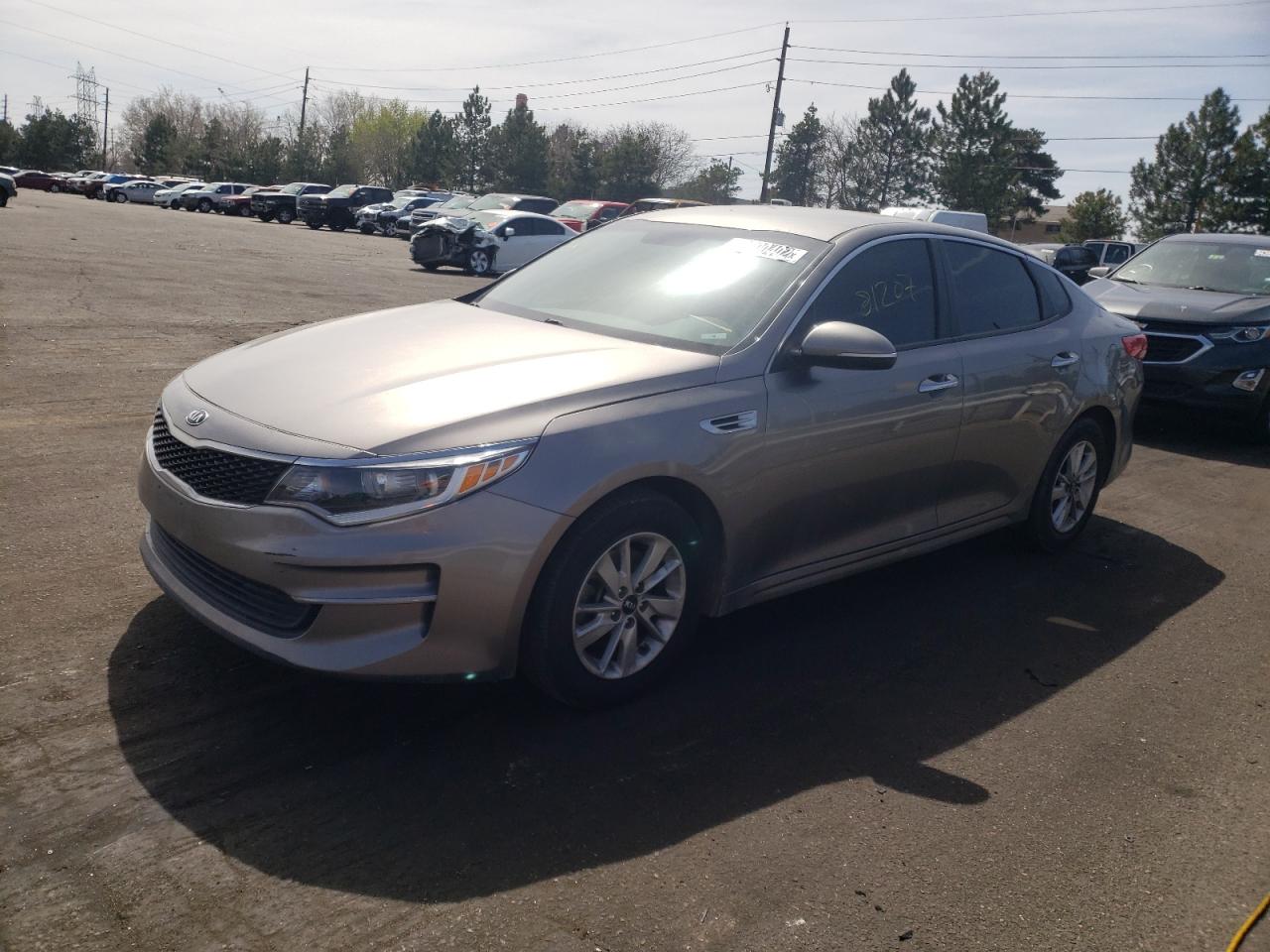 Photo 2 from auction – 2016 KIA OPTIMA LX with VIN 5XXGT4L31GG115945