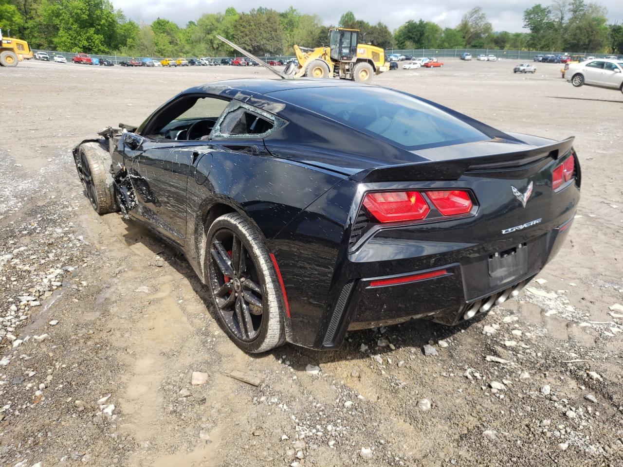 Photo 3 from auction – 2015 CHEVROLET CORVETTE S with VIN 1G1YM2D77F5102393
