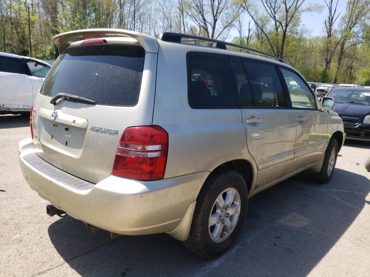 Photo 4 from auction – 2001 TOYOTA HIGHLANDER with VIN JTEHD21A810010573