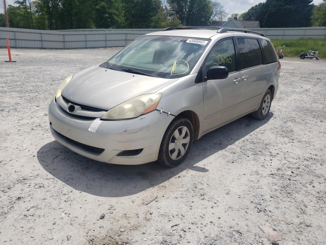 Photo 2 from auction – 2006 TOYOTA SIENNA CE with VIN 5TDZA23C06S513356