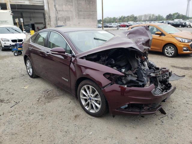FORD FUSION SE 2017 with VIN 3FA6P0LU7HR128225 - Photo from auction