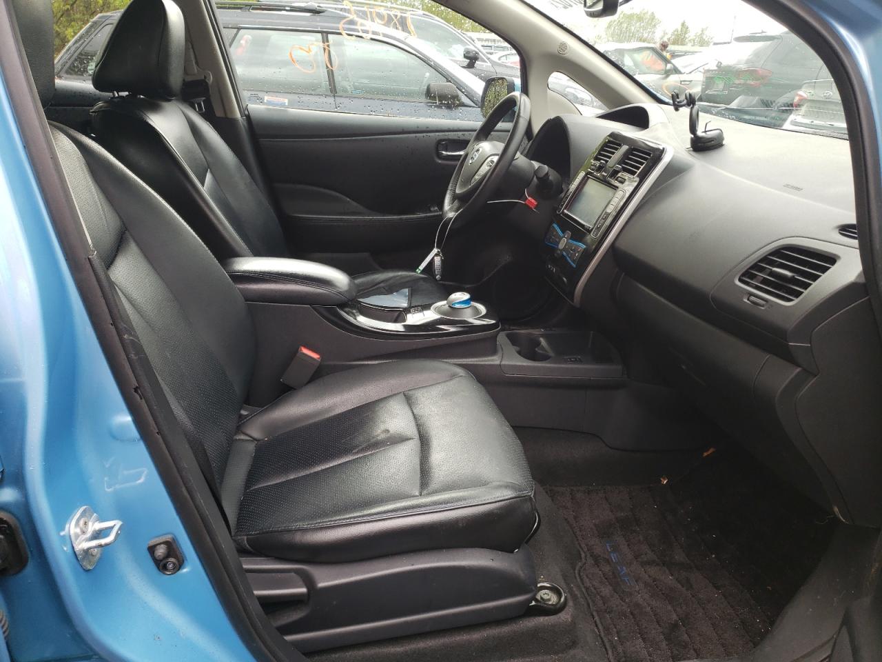 Photo 5 from auction – 2015 NISSAN LEAF S with VIN 1N4AZ0CP7FC330203