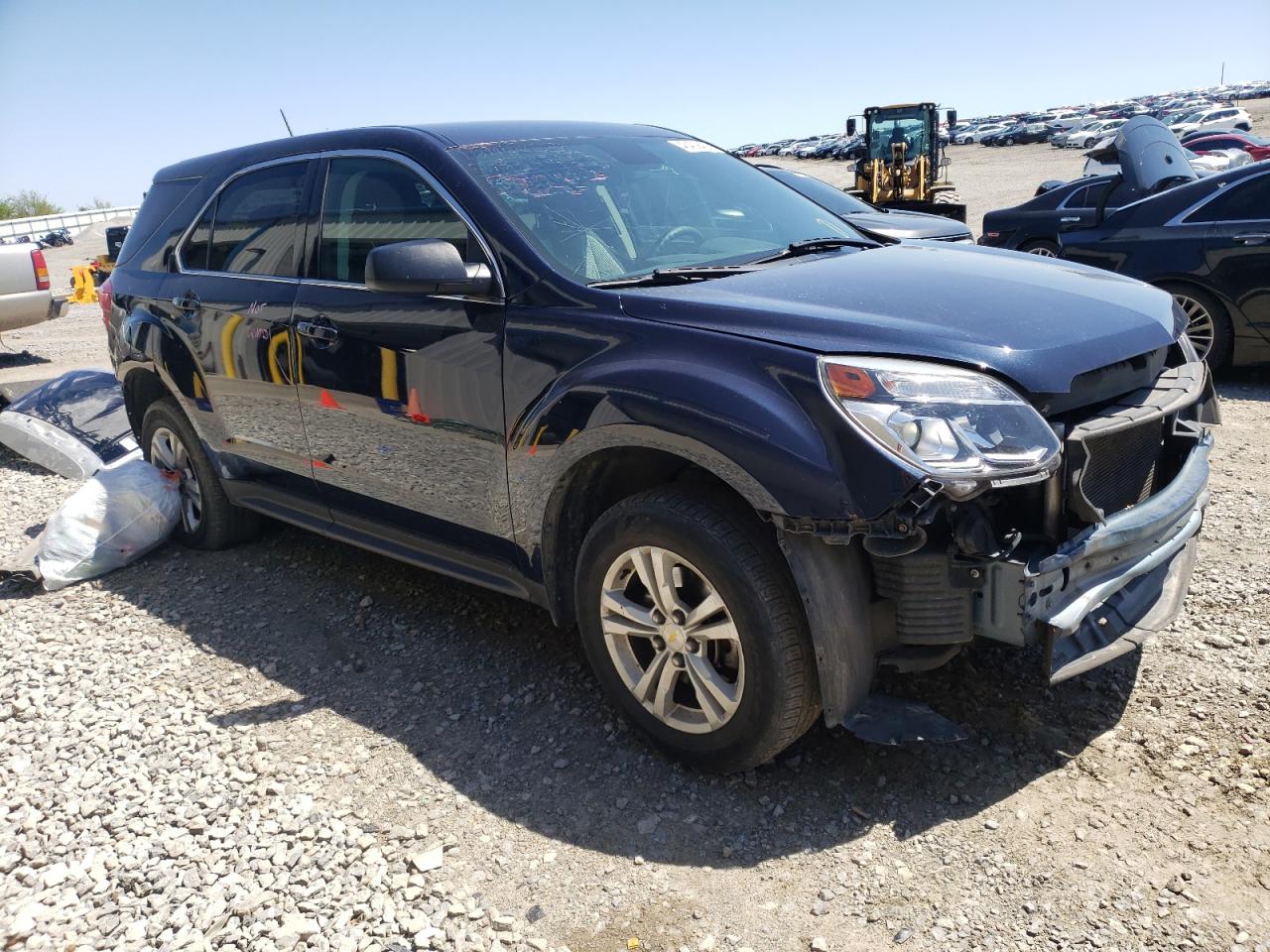 CHEVROLET EQUINOX LS 2017 with VIN 2GNALBEK1H1536271 - Photo from auction