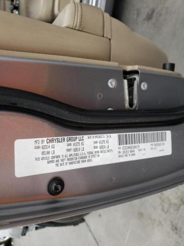 Photo 10 from auction – 2014 CHRYSLER 300 with VIN 2C3CCAAG5EH260178