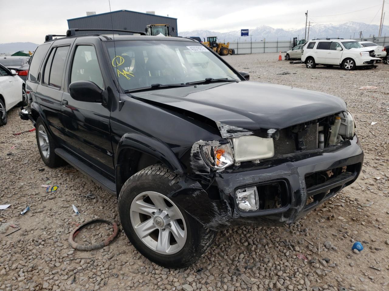 NISSAN PATHFINDER 2002 with VIN JN8DR09Y62W709505 - Photo from auction