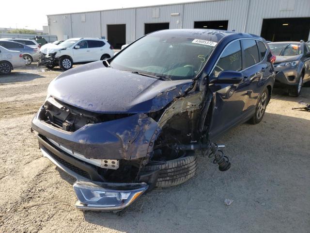 Photo 2 from auction – 2017 HONDA CR-V EX with VIN 7FARW1H53HE028503