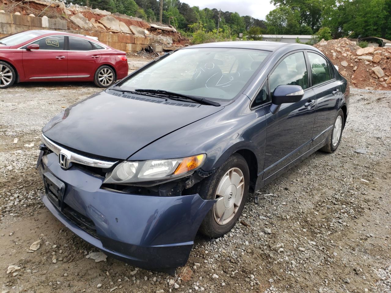 Photo 2 from auction – 2008 HONDA CIVIC HYBR with VIN JHMFA36288S002546