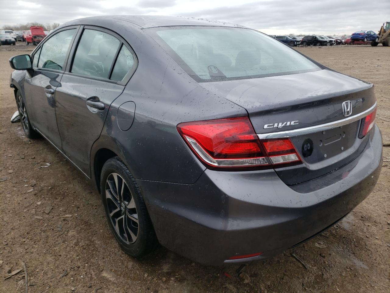 Photo 3 from auction – 2015 HONDA CIVIC EX with VIN 19XFB2F8XFE701481