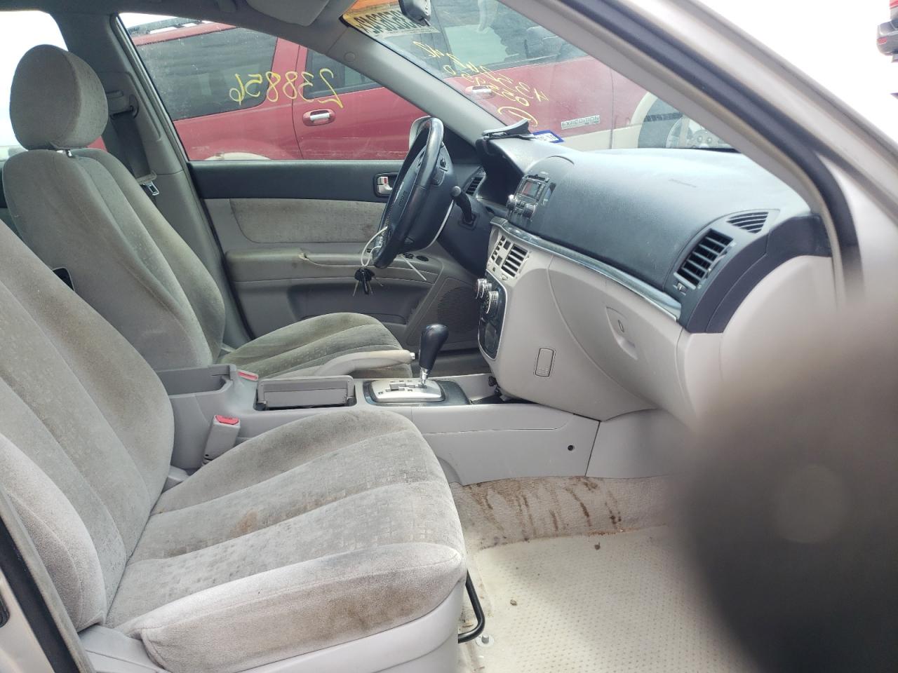 Photo 5 from auction – 2006 HYUNDAI SONATA GLS with VIN 5NPEU46F46H055950