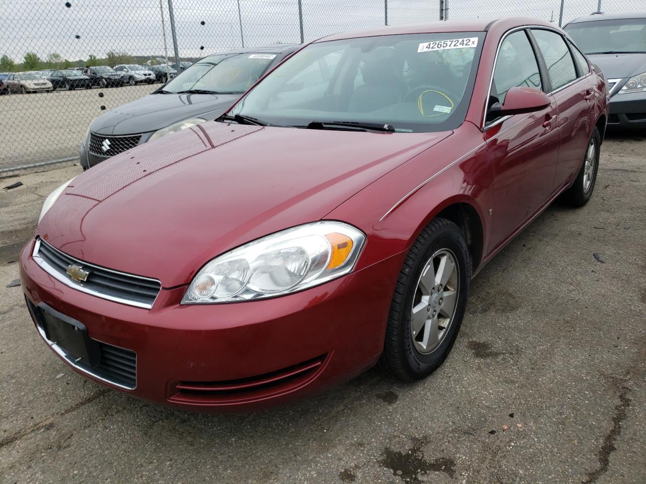 Photo 2 from auction – 2008 CHEVROLET IMPALA LT with VIN 2G1WT58K089140287