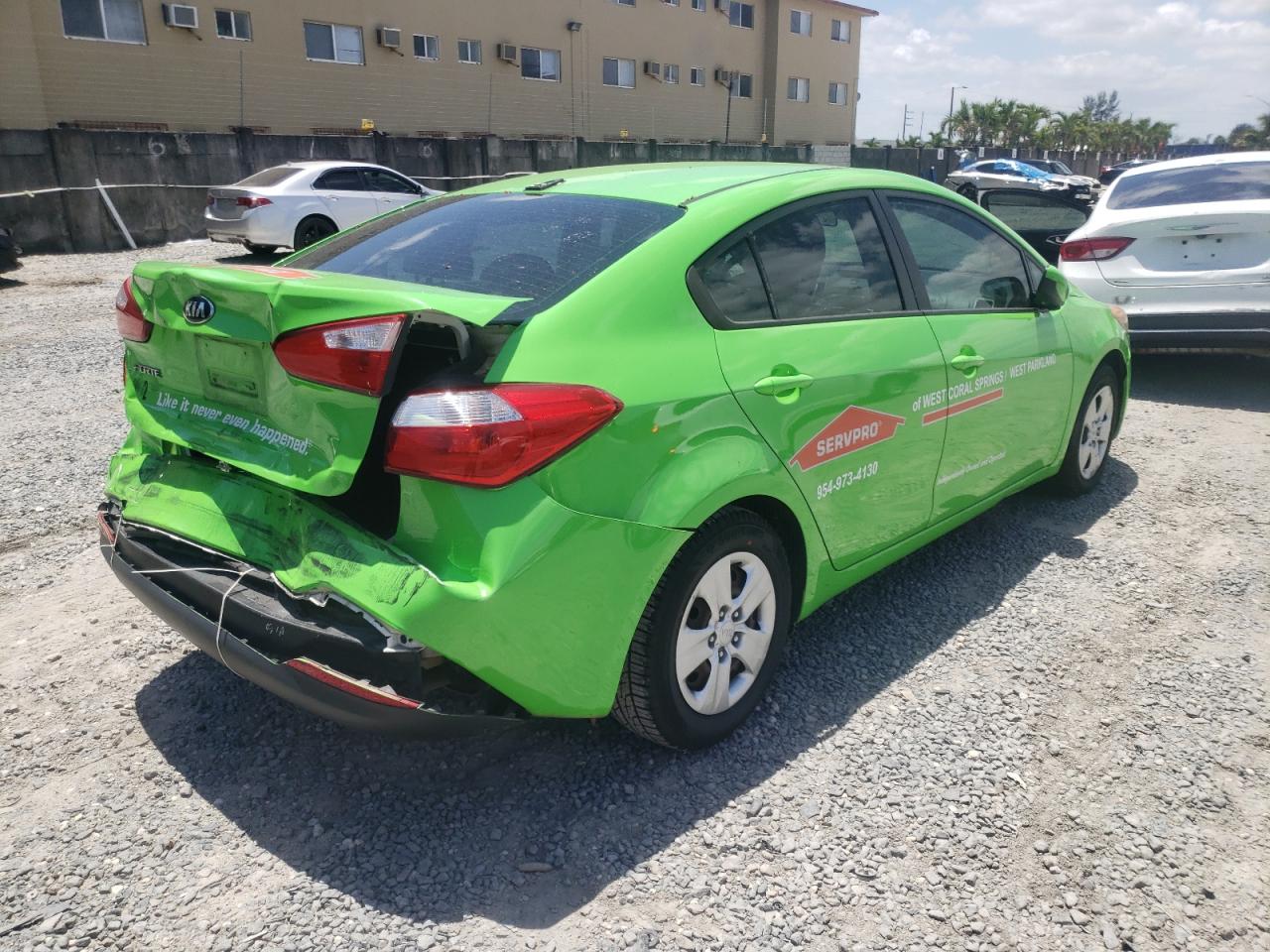 Photo 4 from auction – 2016 KIA FORTE LX with VIN KNAFK4A60G5438896