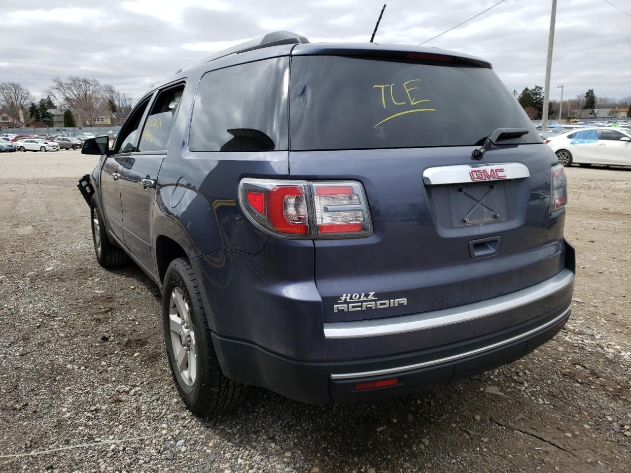 Photo 3 from auction – 2013 GMC ACADIA SLE with VIN 1GKKRPKD0DJ251144
