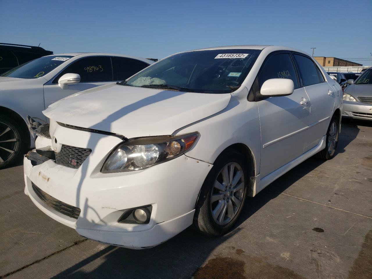 Photo 2 from auction – 2009 TOYOTA COROLLA BA with VIN 1NXBU40E19Z049080