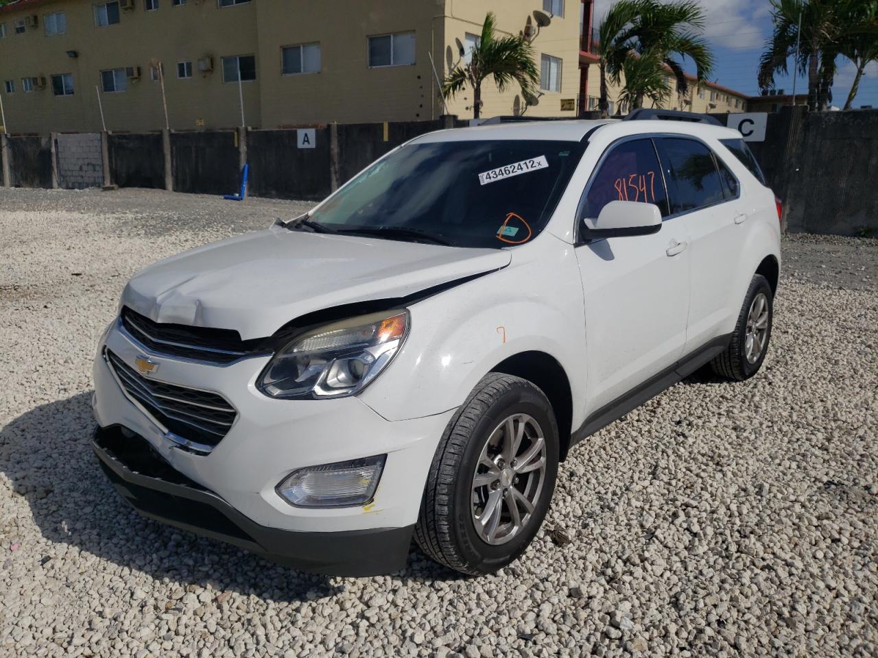 Photo 2 from auction – 2016 CHEVROLET EQUINOX LT with VIN 2GNALCEK7G1147011