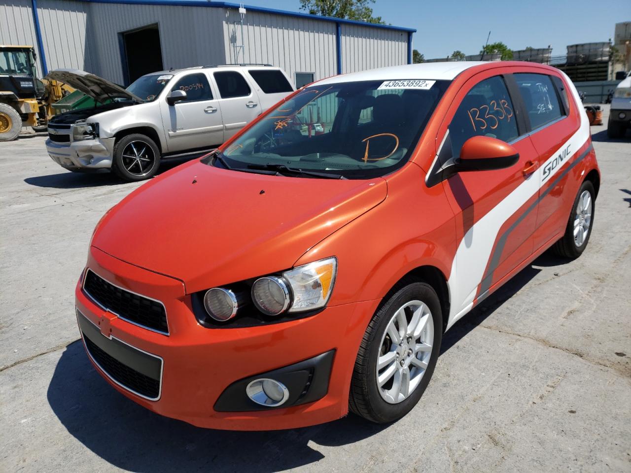 Photo 2 from auction – 2012 CHEVROLET SONIC LT with VIN 1G1JC6SH5C4107214