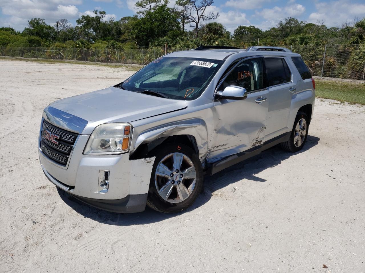 Photo 9 from auction – 2015 GMC TERRAIN SL with VIN 2GKFLTE38F6111115