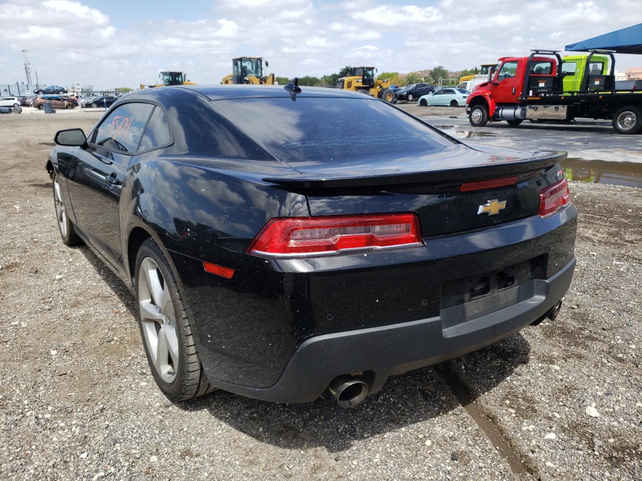 Photo 3 from auction – 2015 CHEVROLET CAMARO LT with VIN 2G1FF1E34F9191849