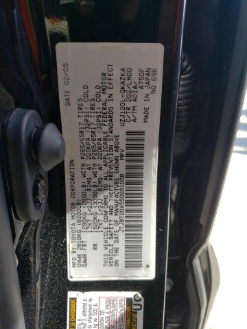 Photo 10 from auction – 2005 LEXUS GX 470 with VIN JTJBT20X550081008