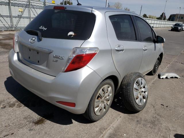 Photo 4 from auction – 2012 TOYOTA YARIS with VIN JTDKTUD37CD520513