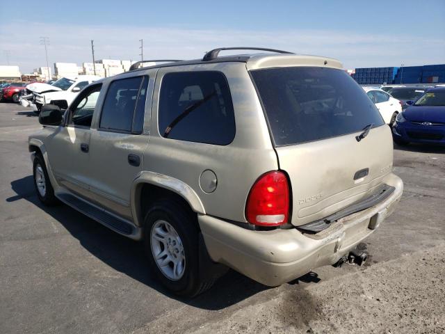 Photo 3 from auction – 2002 DODGE DURANGO SL with VIN 1B4HR58N62F111168