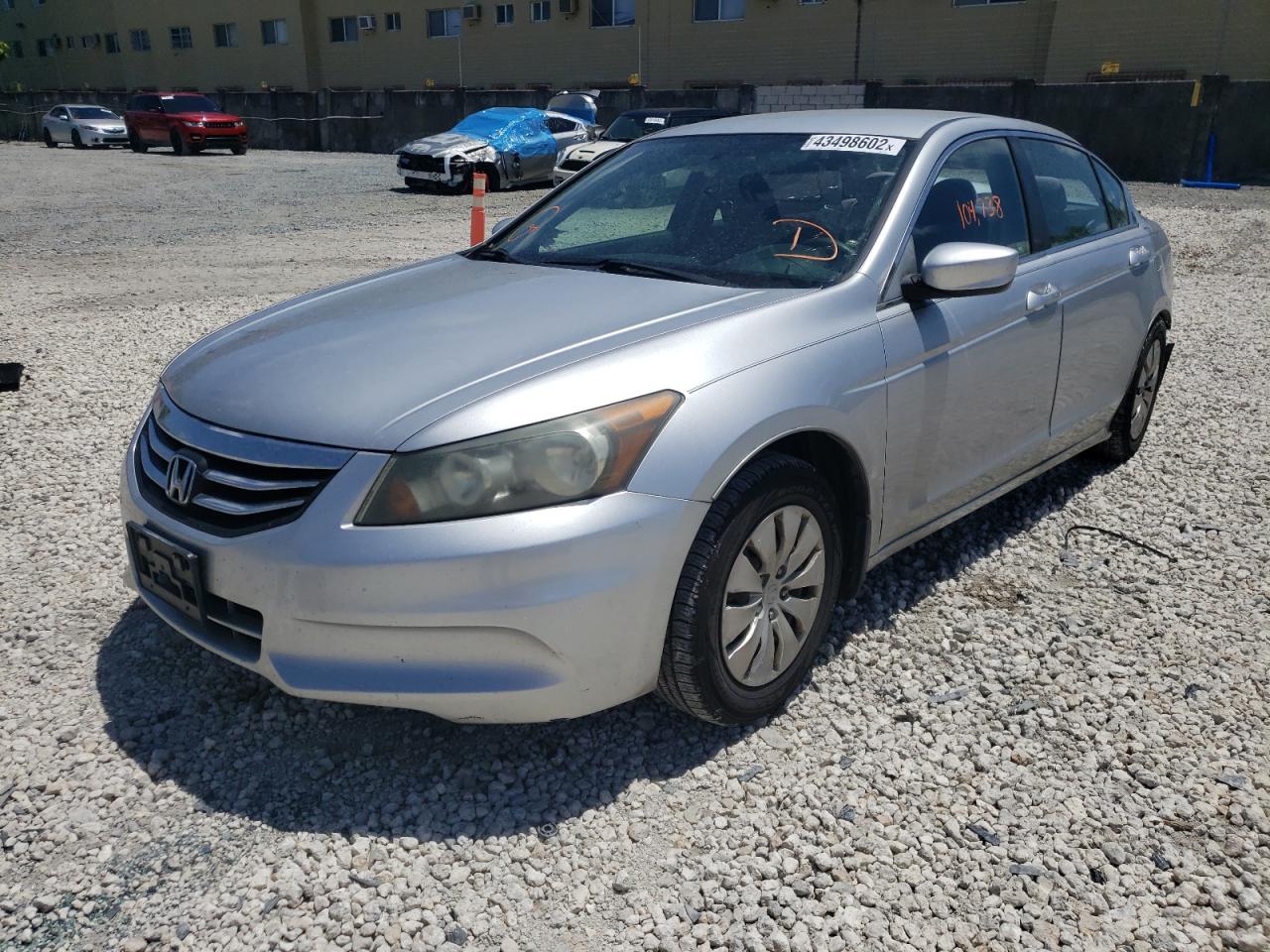 Photo 2 from auction – 2011 HONDA ACCORD LX with VIN 1HGCP2E38BA097132