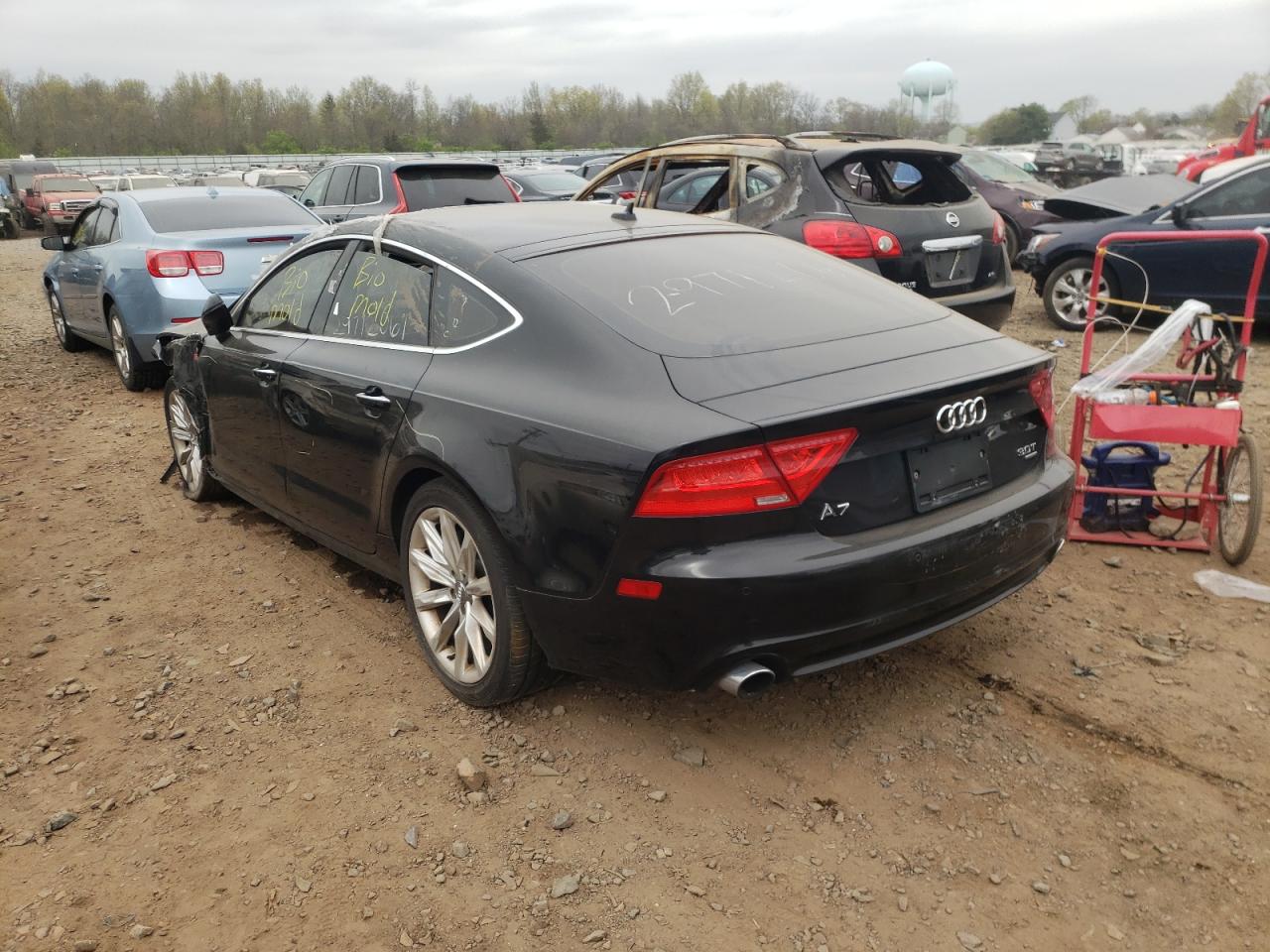Photo 3 from auction – 2013 AUDI A7 PREMIUM with VIN WAUYGAFC0DN086079