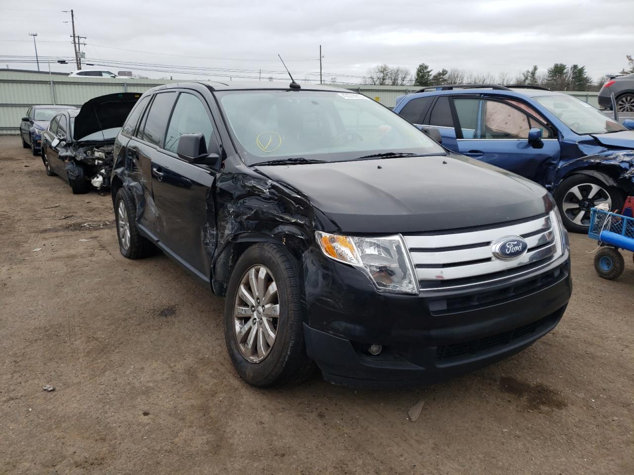 FORD EDGE SEL P 2007 with VIN 2FMDK49C87BA76196 - Photo from auction