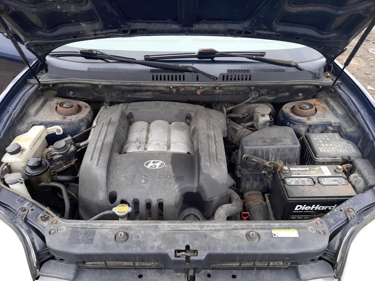 Photo 7 from auction – 2005 HYUNDAI SANTA FE G with VIN KM8SC73D55U950504
