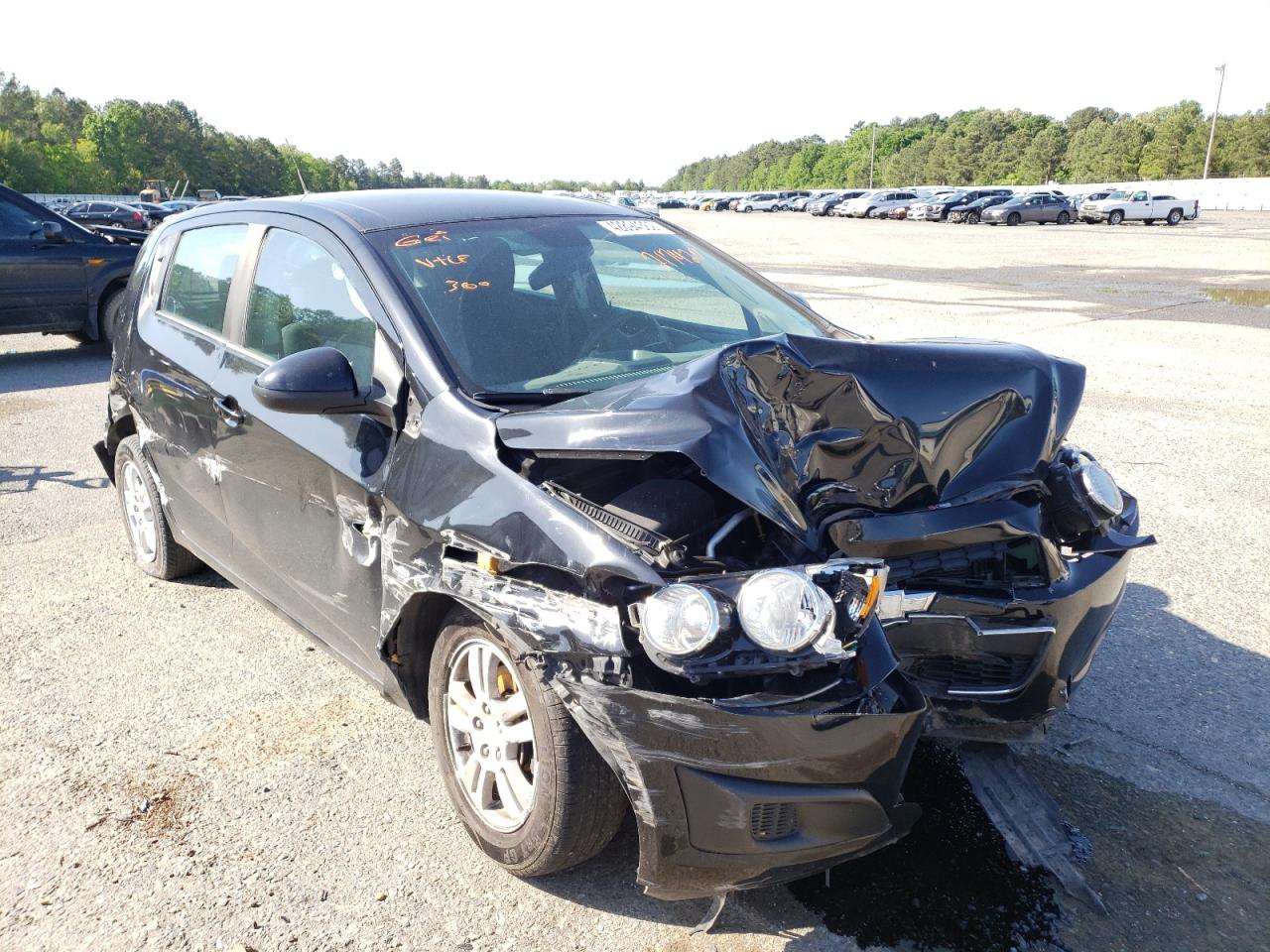 Photo 1 from auction – 2012 CHEVROLET SONIC LT with VIN 1G1JC6SHXC4217420
