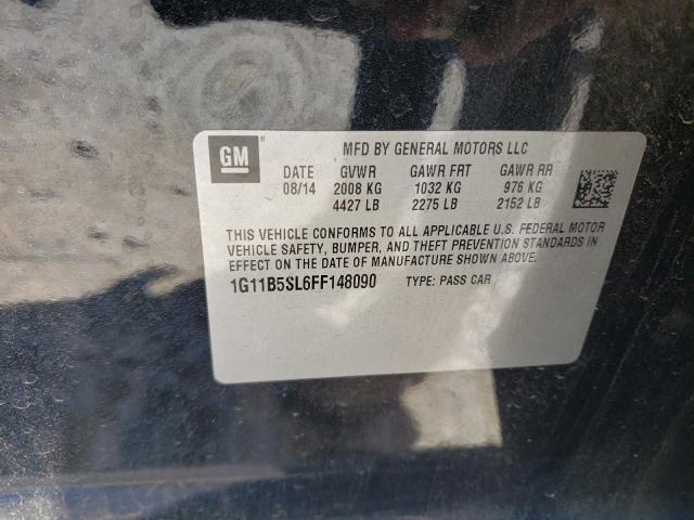 Photo 10 from auction – 2015 CHEVROLET MALIBU LS with VIN 1G11B5SL6FF148090