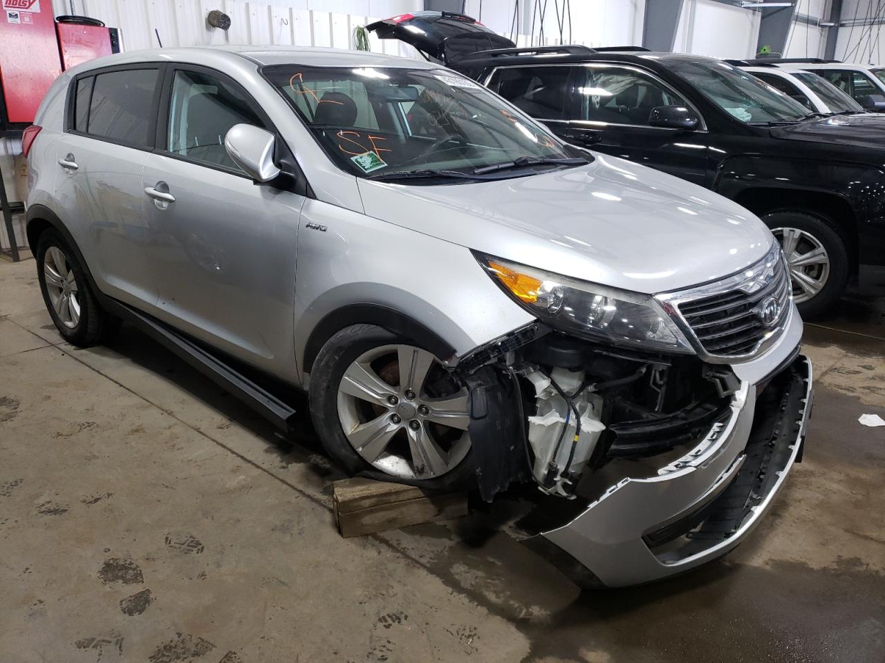 KIA SPORTAGE L 2012 with VIN KNDPBCA23C7296847 - Photo from auction