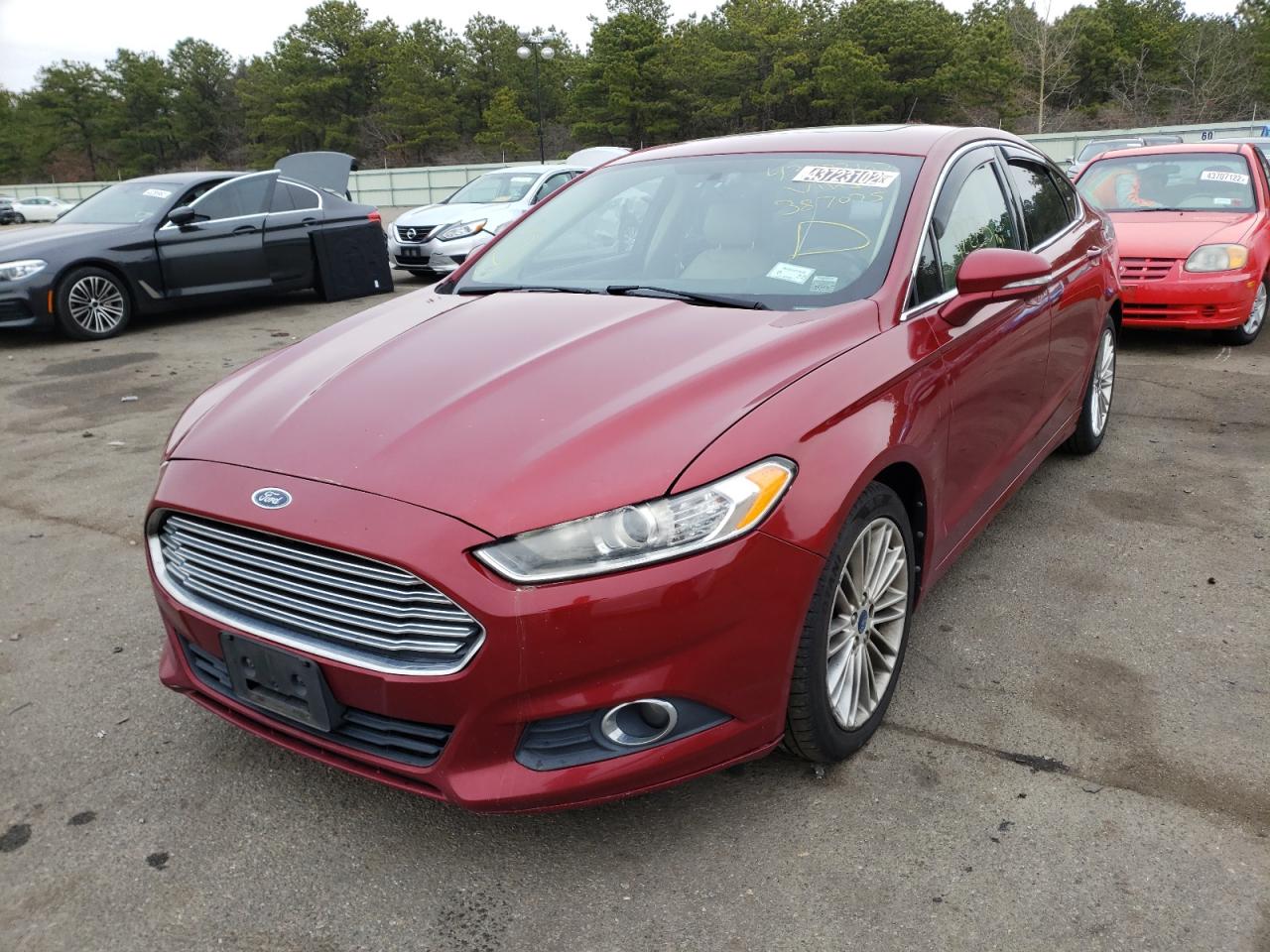 Photo 2 from auction – 2013 FORD FUSION SE with VIN 3FA6P0HR6DR387075