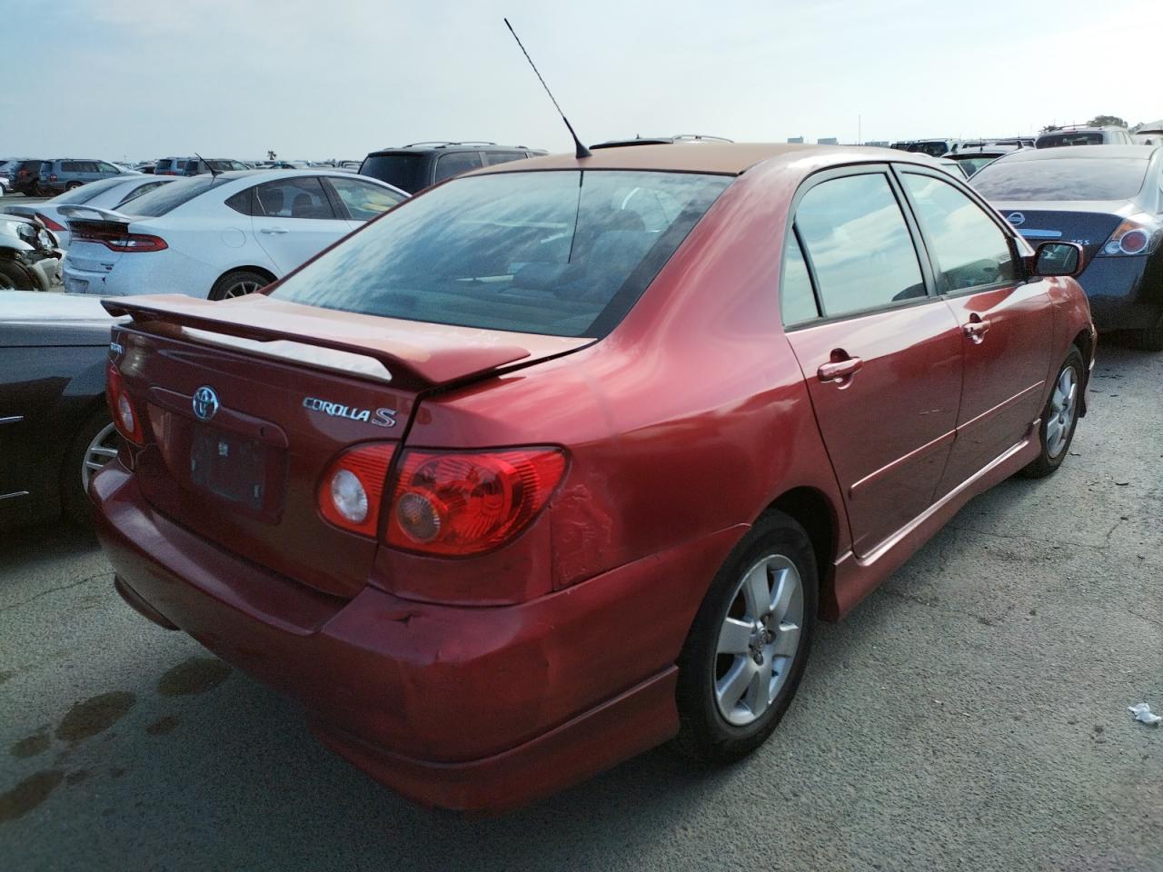 Photo 4 from auction – 2005 TOYOTA COROLLA CE with VIN 1NXBR32E55Z377573