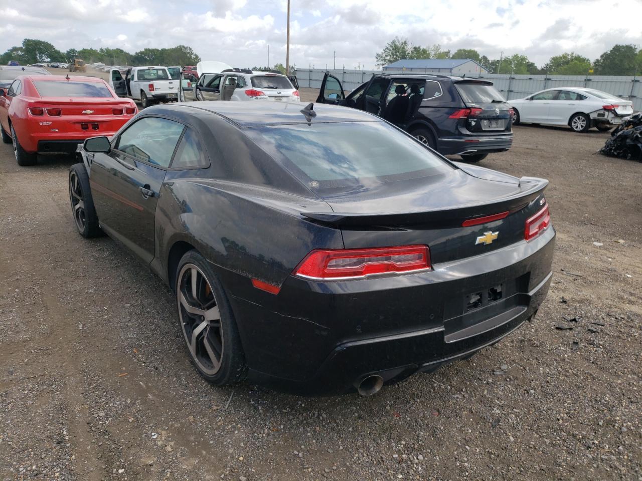 Photo 3 from auction – 2015 CHEVROLET CAMARO SS with VIN 2G1FK1EJ8F9301201