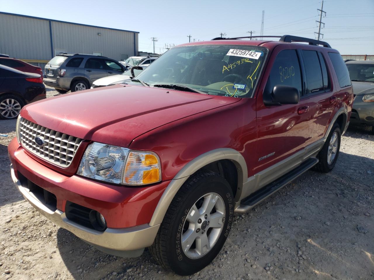 Photo 2 from auction – 2005 FORD EXPLORER E with VIN 1FMDU64K45UA45930