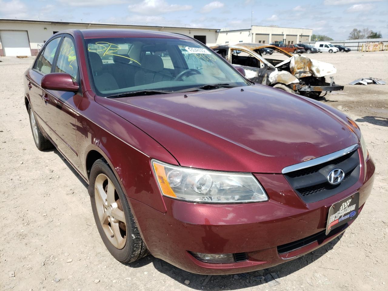 Photo 1 from auction – 2007 HYUNDAI SONATA SE with VIN 5NPEU46F47H192209