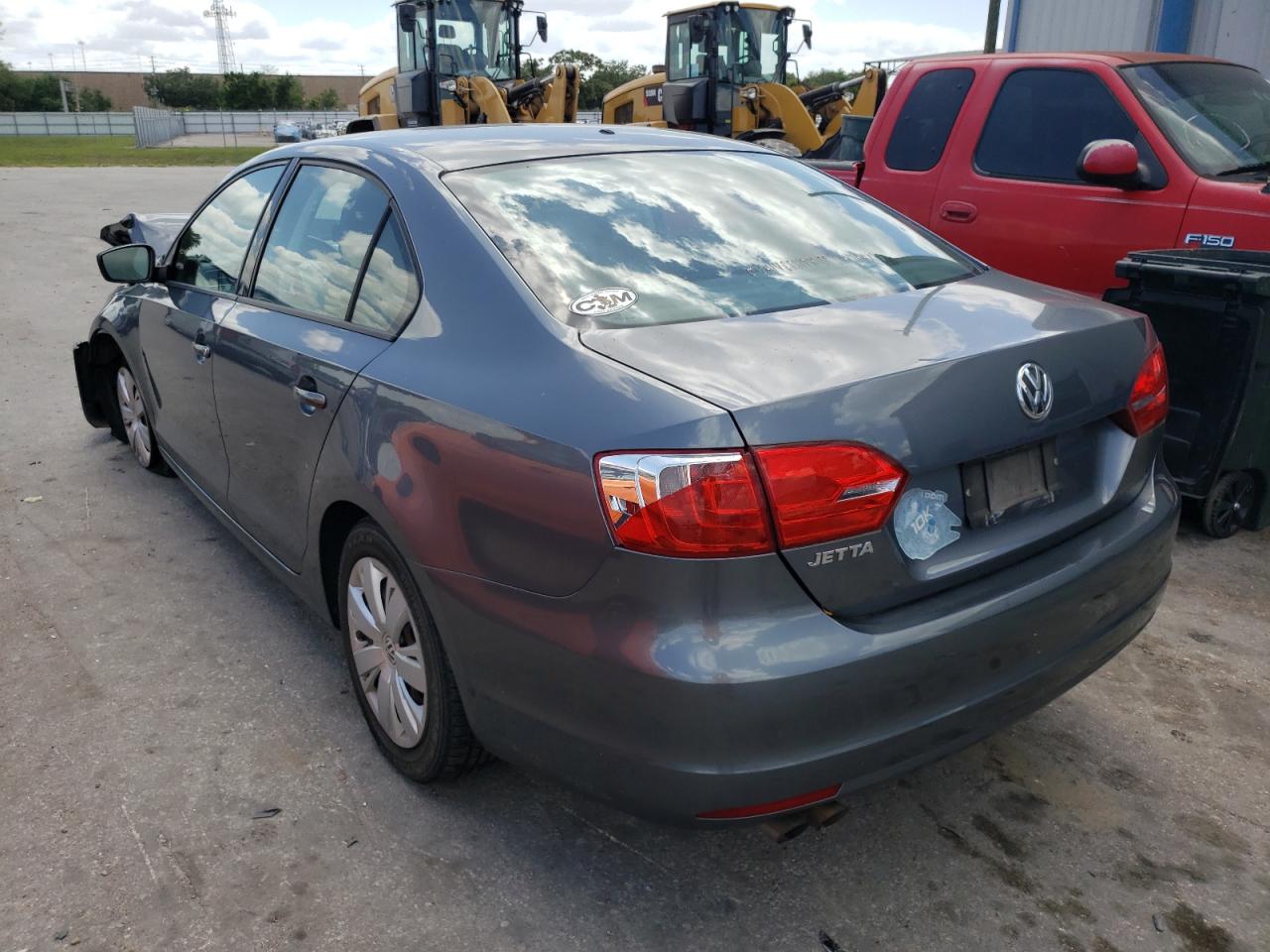 Photo 3 from auction – 2013 VOLKSWAGEN JETTA BASE with VIN 3VW1K7AJ8DM213244