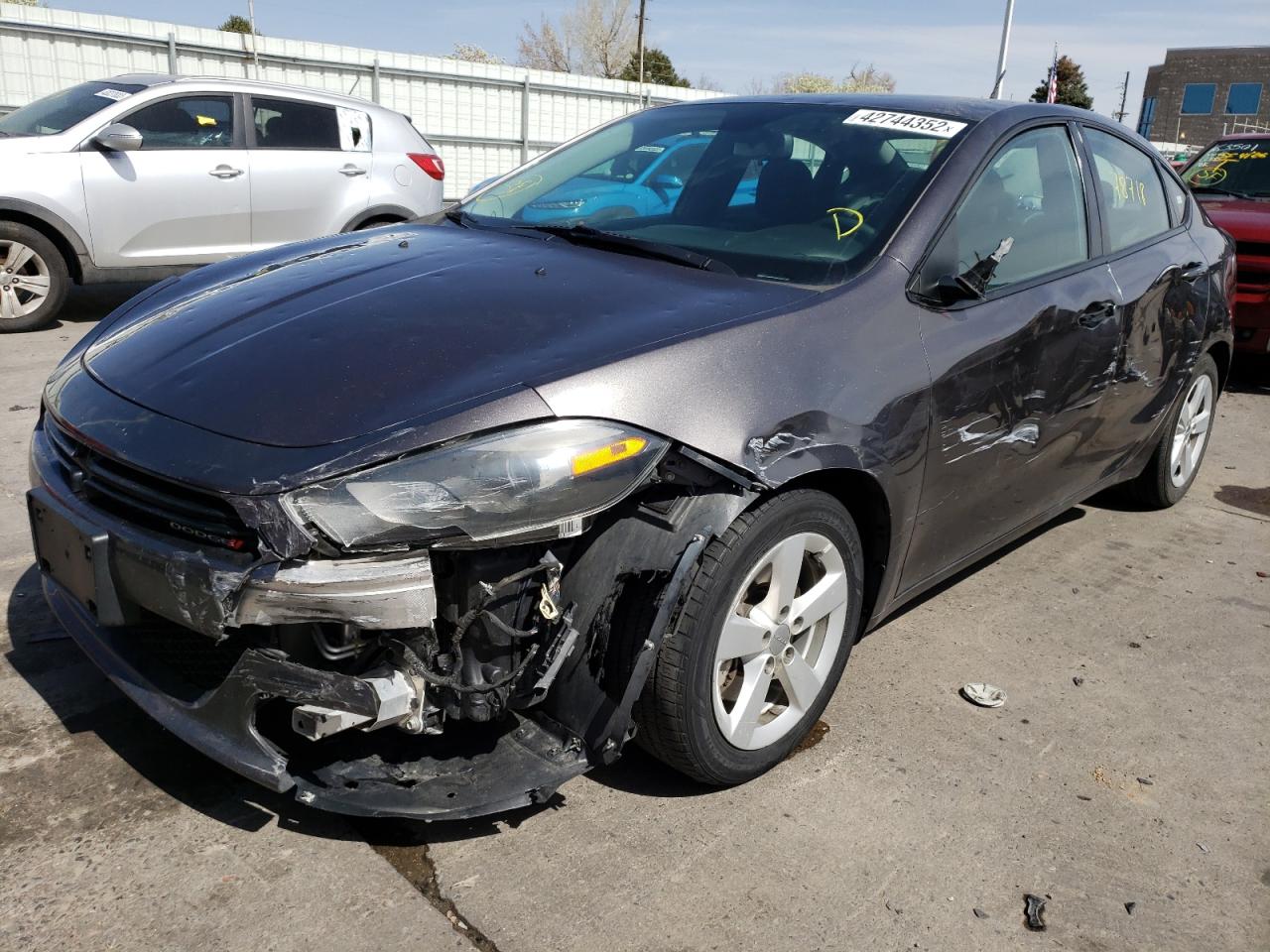 Photo 2 from auction – 2016 DODGE DART SXT with VIN 1C3CDFBB6GD605425