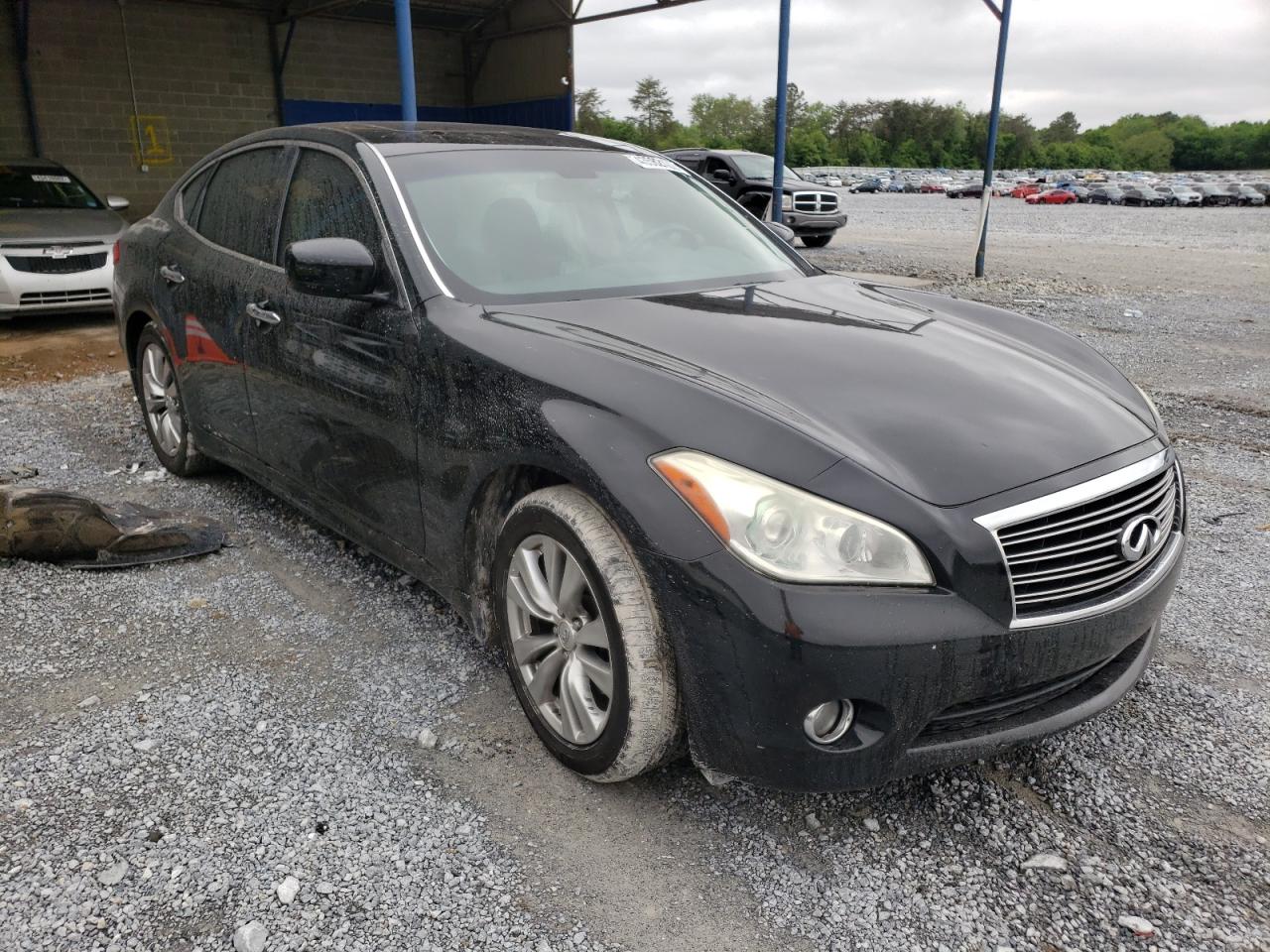 INFINITI M37 2012 with VIN JN1BY1AP9CM331923 - Photo from auction