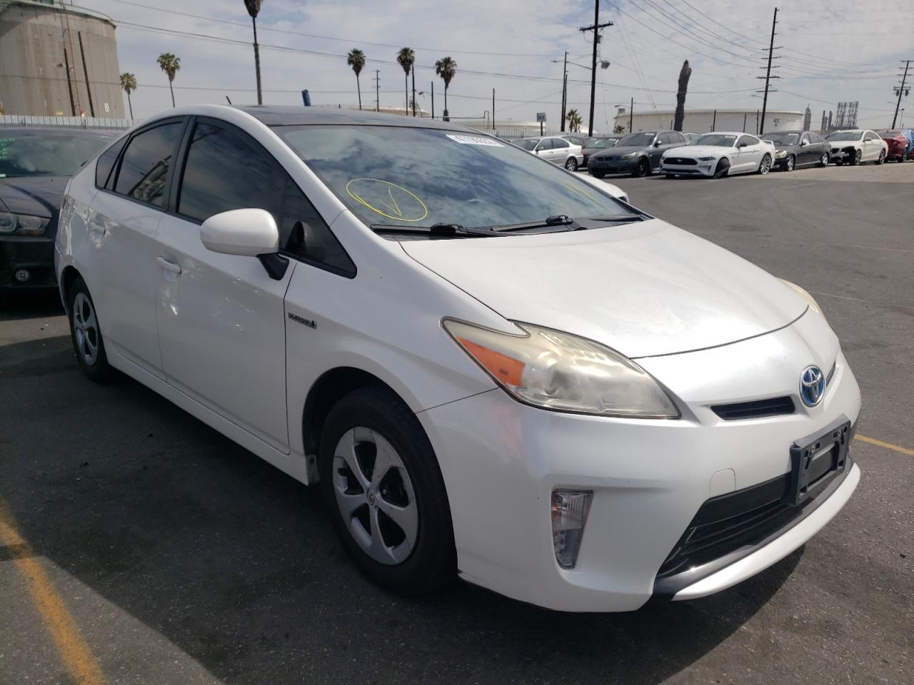 TOYOTA PRIUS 2012 with VIN JTDKN3DU0C5480699 - Photo from auction