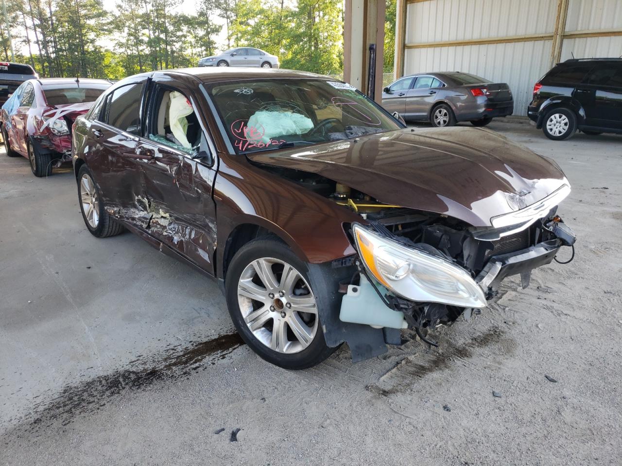 CHRYSLER 200 TOURIN 2012 with VIN 1C3CCBBG9CN169469 - Photo from auction