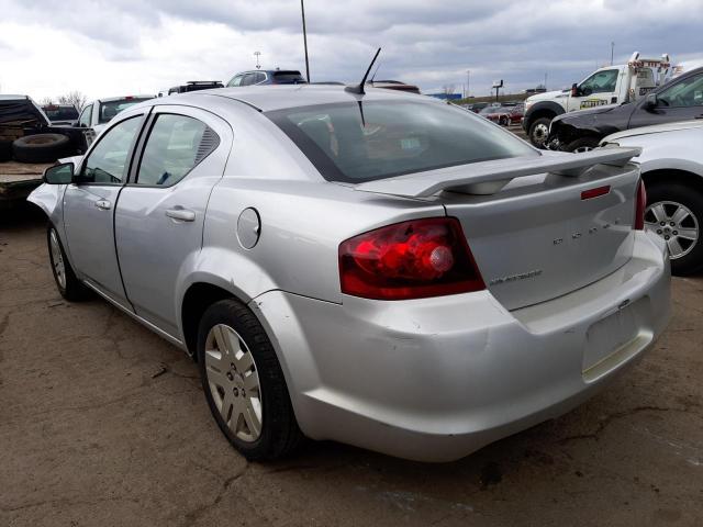 Photo 3 from auction – 2012 DODGE AVENGER SE with VIN 1C3CDZAB2CN110078